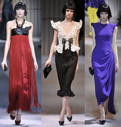 Giorgio Armani, moda primavera verano 